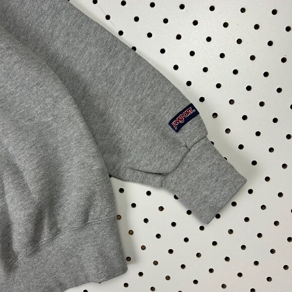 Mississippi State MOM Crewneck Large Gray Jansport Sweatshirt Vintage Stitched - Picture 3 of 6